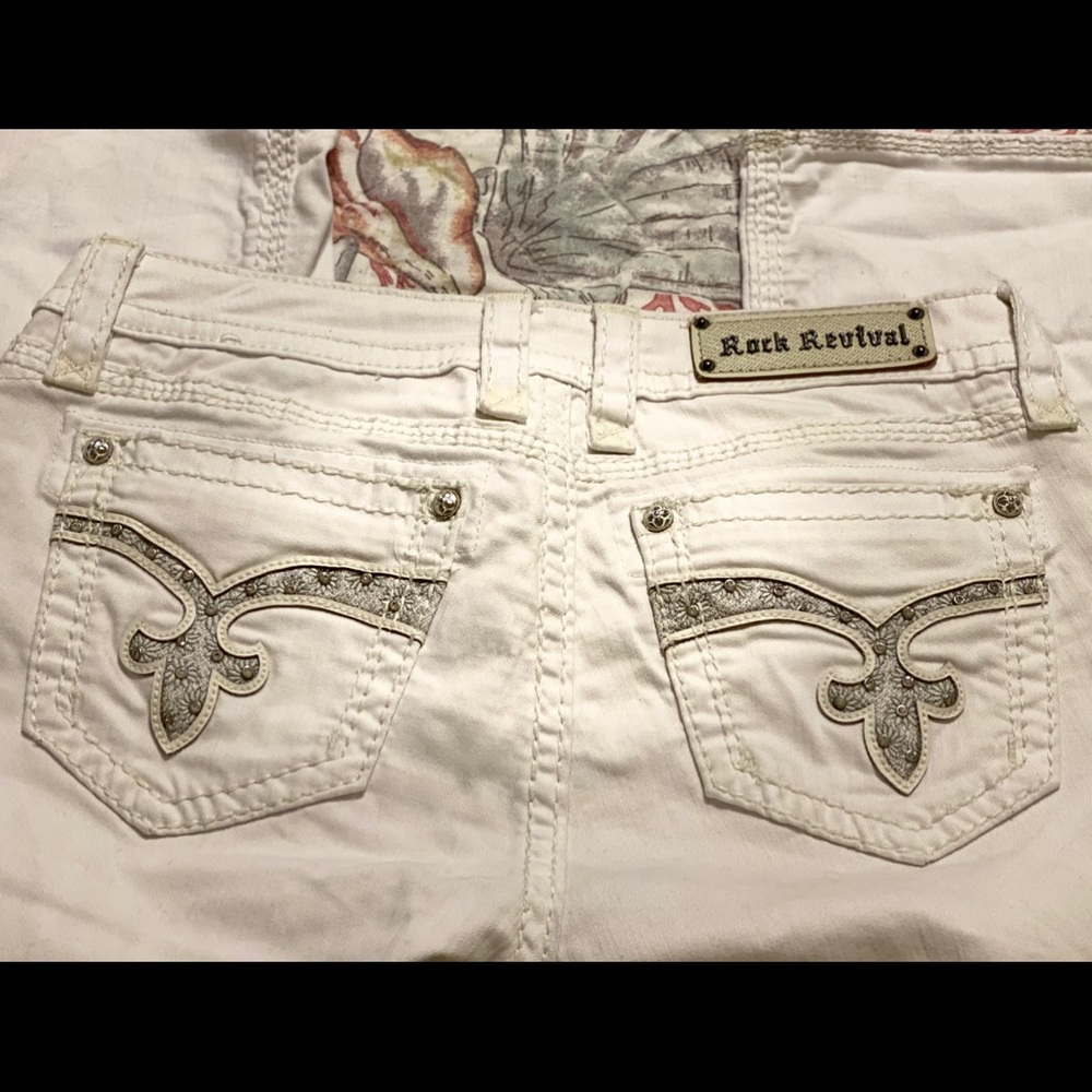 Rock Revival Capris